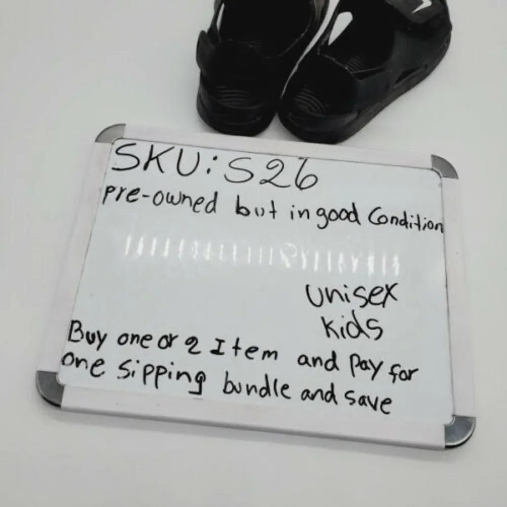 Nike Sunray Unisex Kids Open Toe Flat Sandals‎ 13 C